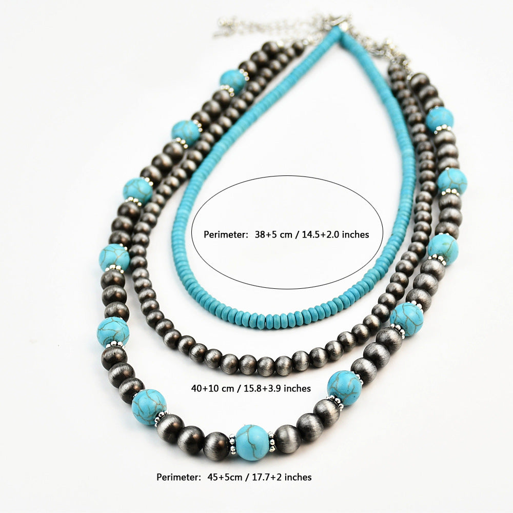 Product detail photo of Turquoise Style Necklace, turquoise style necklace