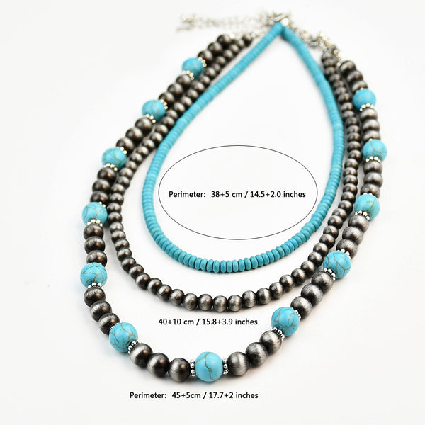 Product detail photo of Turquoise Style Necklace, turquoise style necklace