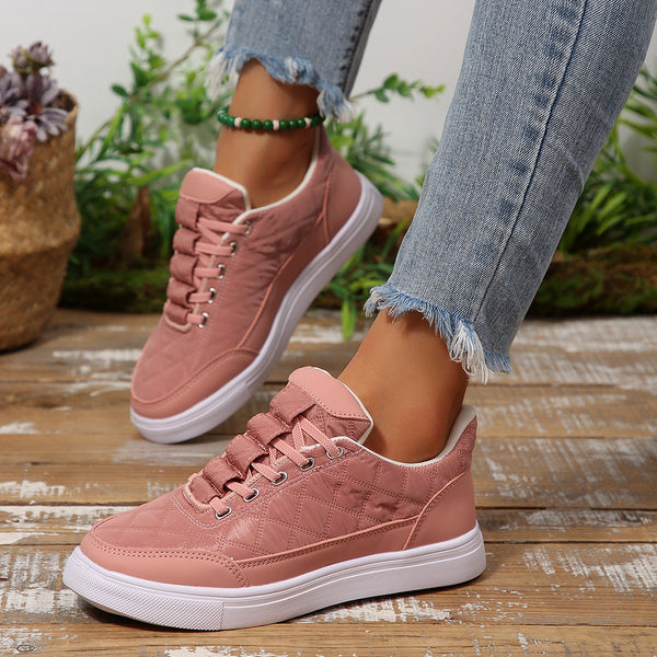Unisex casual sneakers pair detail