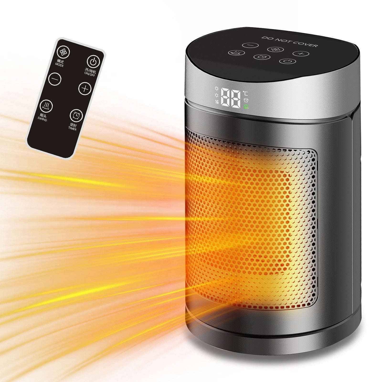 Desktop space heater — additional view 5
