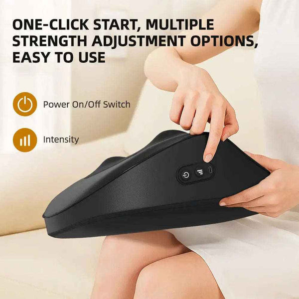 Shiatsu massage cushion with heat — additional view 10