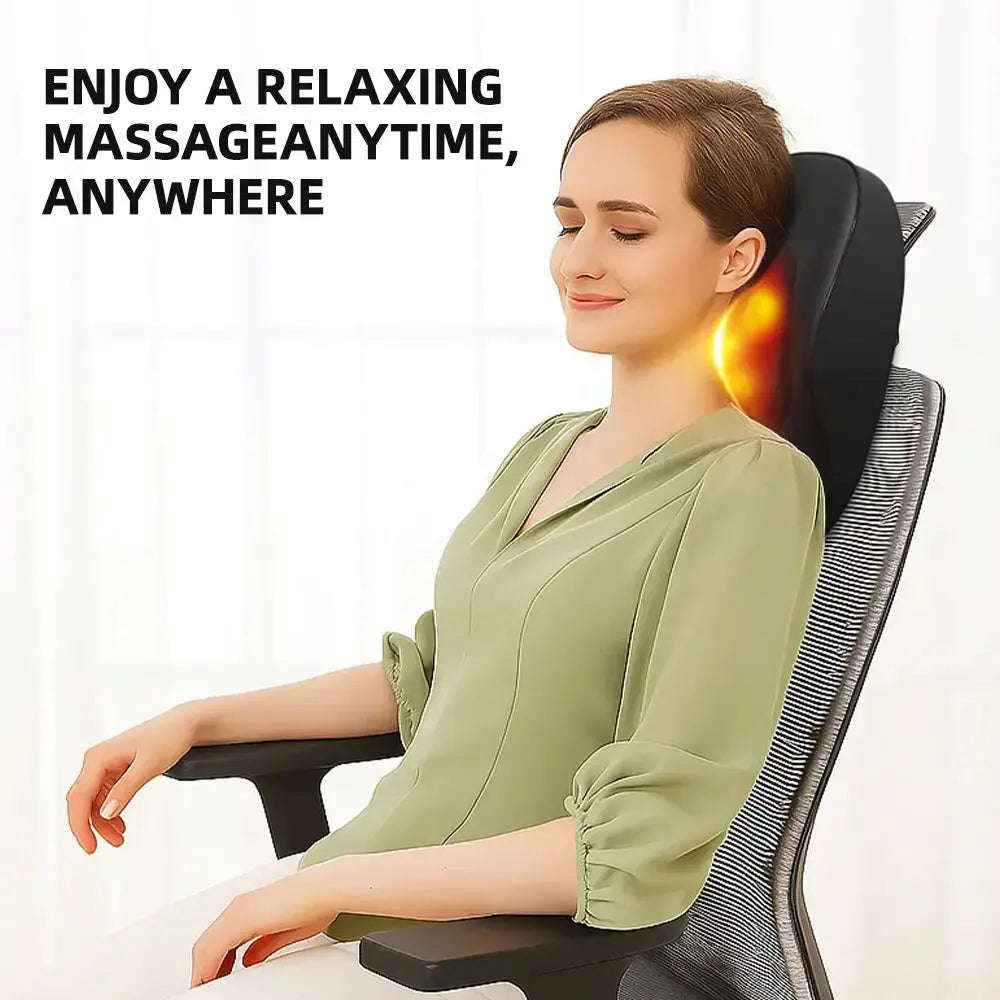 Shiatsu massage cushion with heat — additional view 9