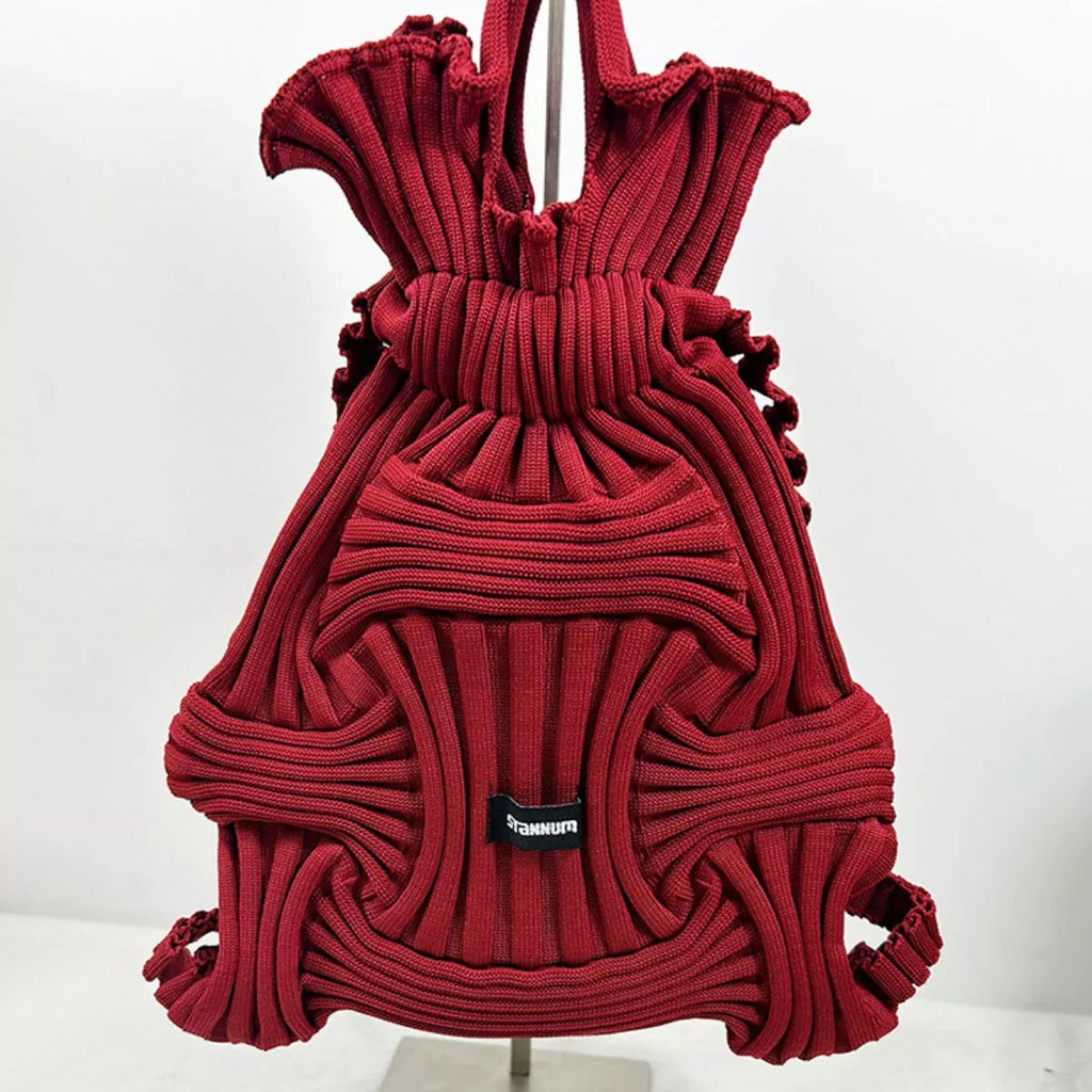Textured knit backpack — additional view 6