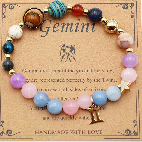 Eight planets beaded bracelet — additional view 3