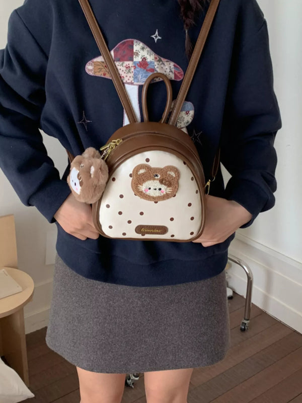 Mini Cartoon Bear Backpack — product image 7