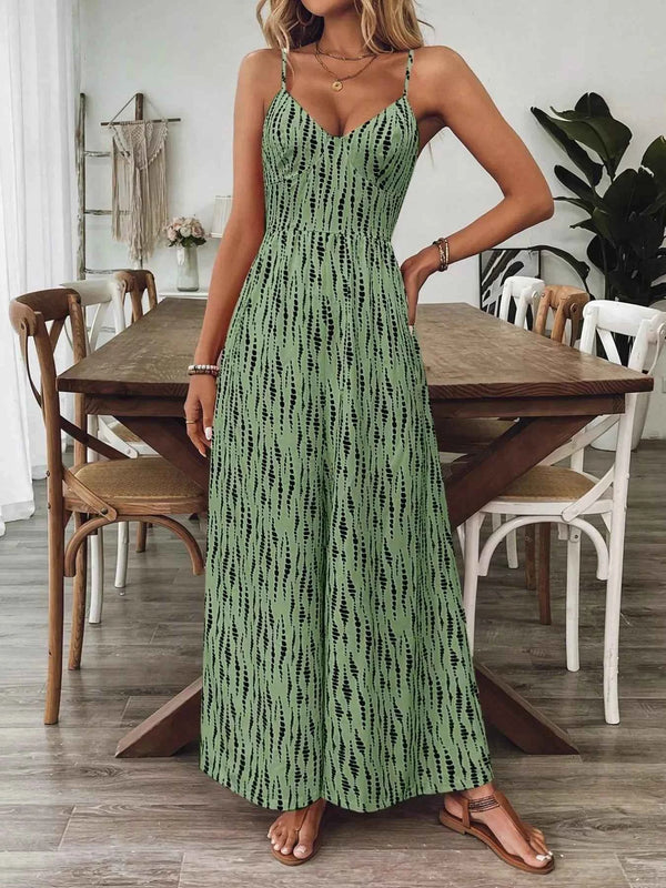 Backless wide leg jumpsuit — additional view 5