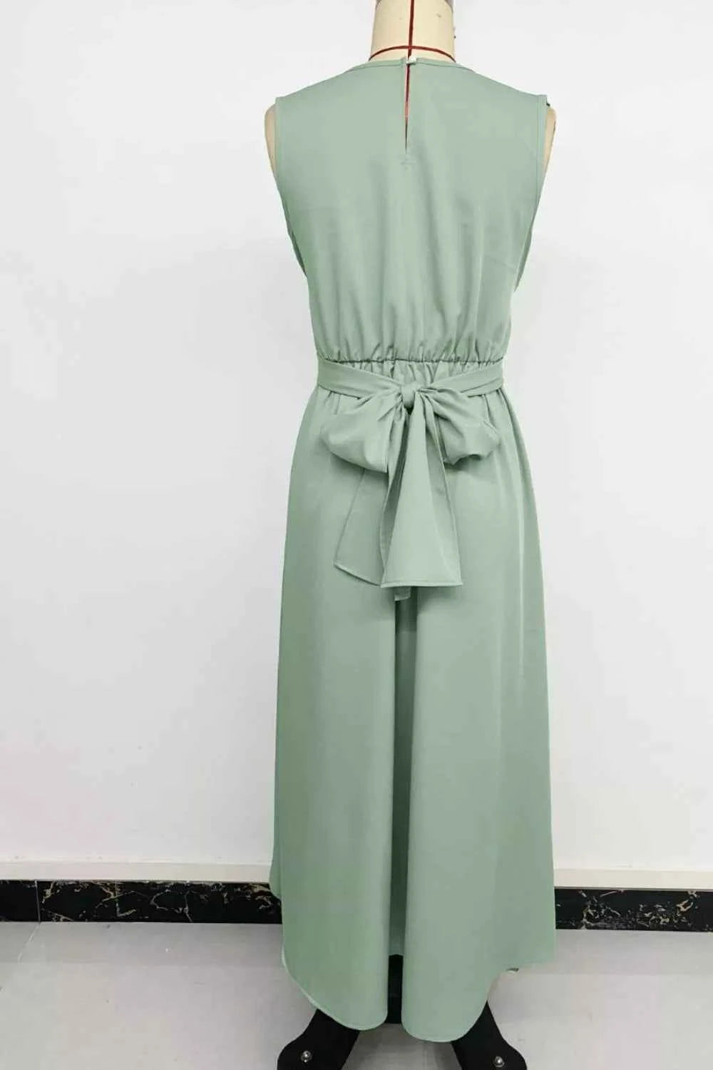 Sleeveless high-low dress — additional view 8