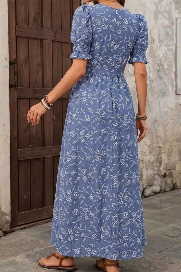 Square neck maxi dress — additional view 3