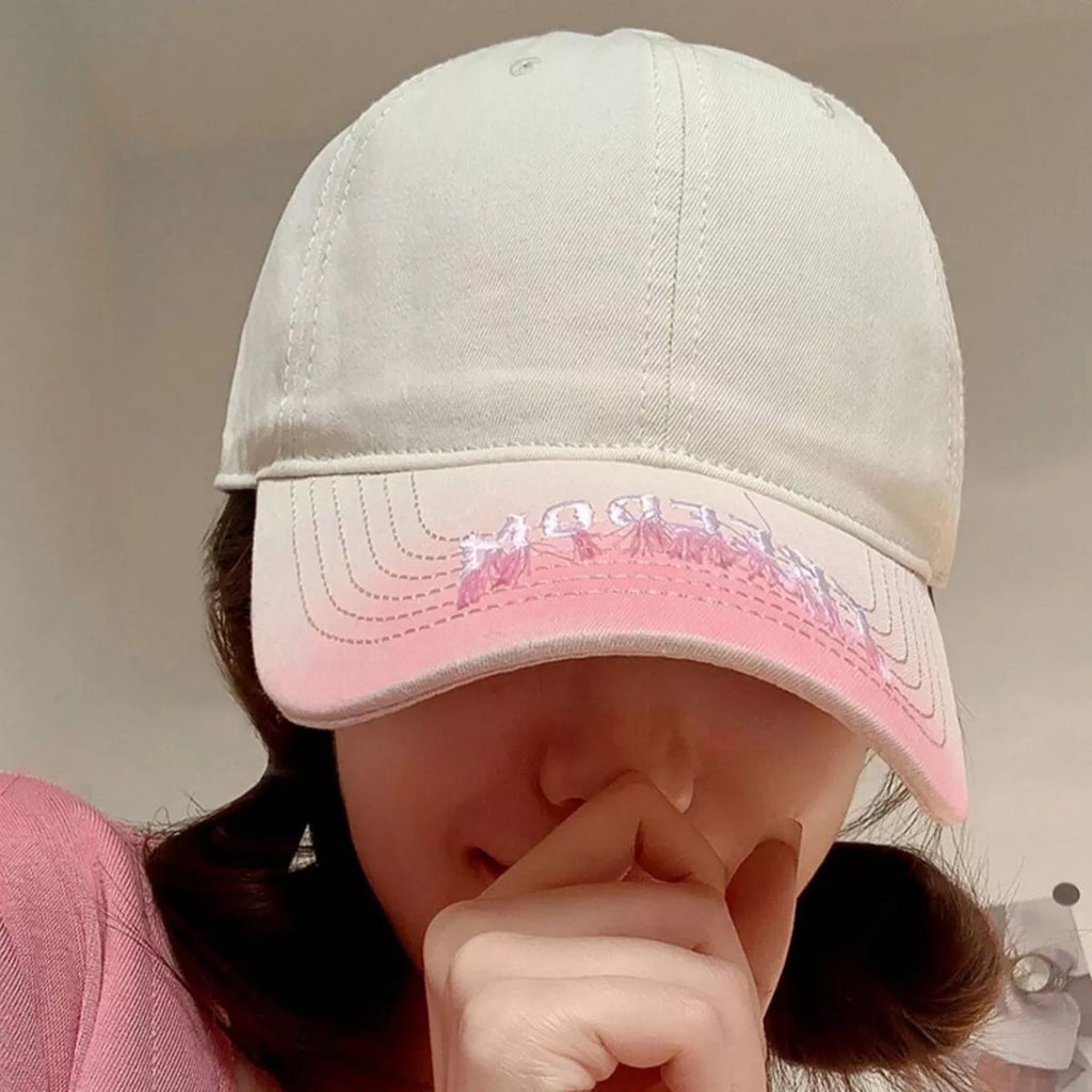 Gradient embroidered baseball cap — additional view 4