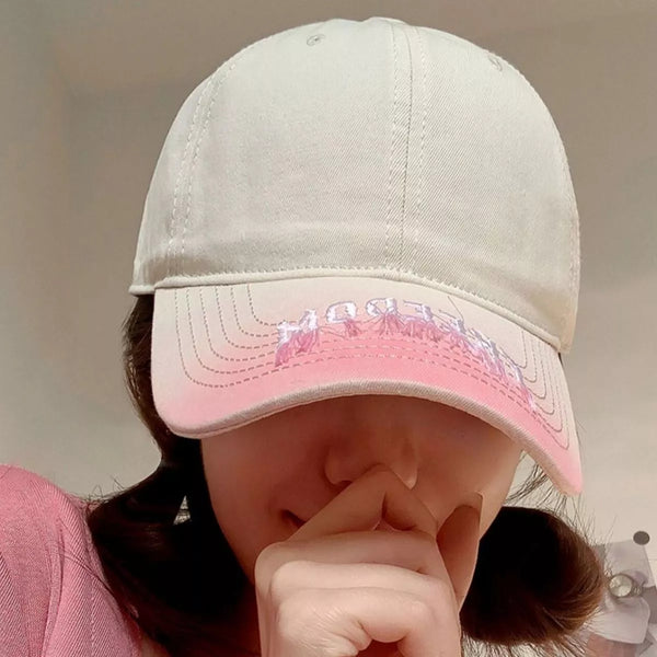 Gradient embroidered baseball cap — additional view 4