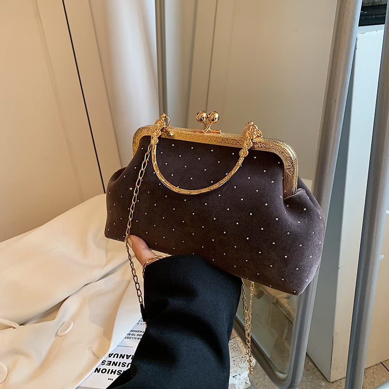 Fashion Shell Crossbody Bag with Chain Strap product photo Main image