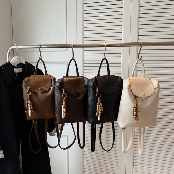 Product detail photo of Retro Travel Backpack, beige, everyday style, retro travel backpack