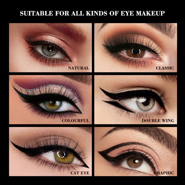 Sweat resistant black eyeliner packaging - view 6