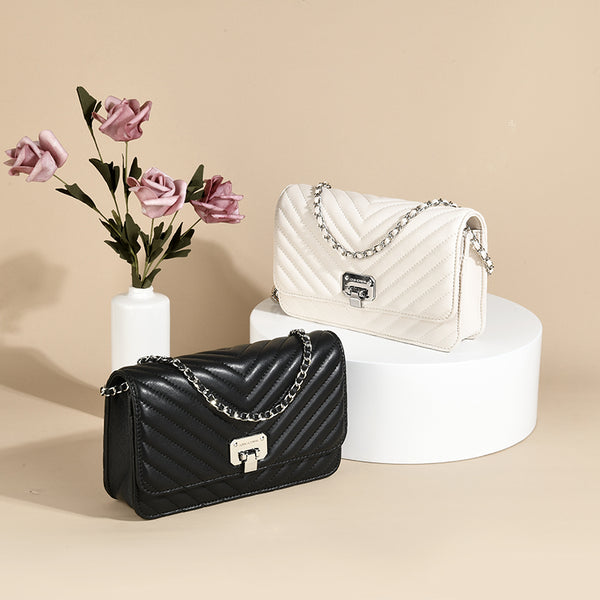 Women's V-Shaped Shoulder Handbag — main product image