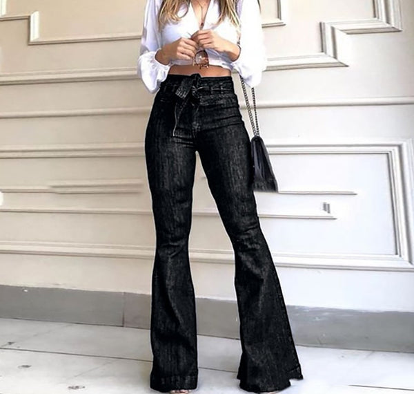Flared jeans color options