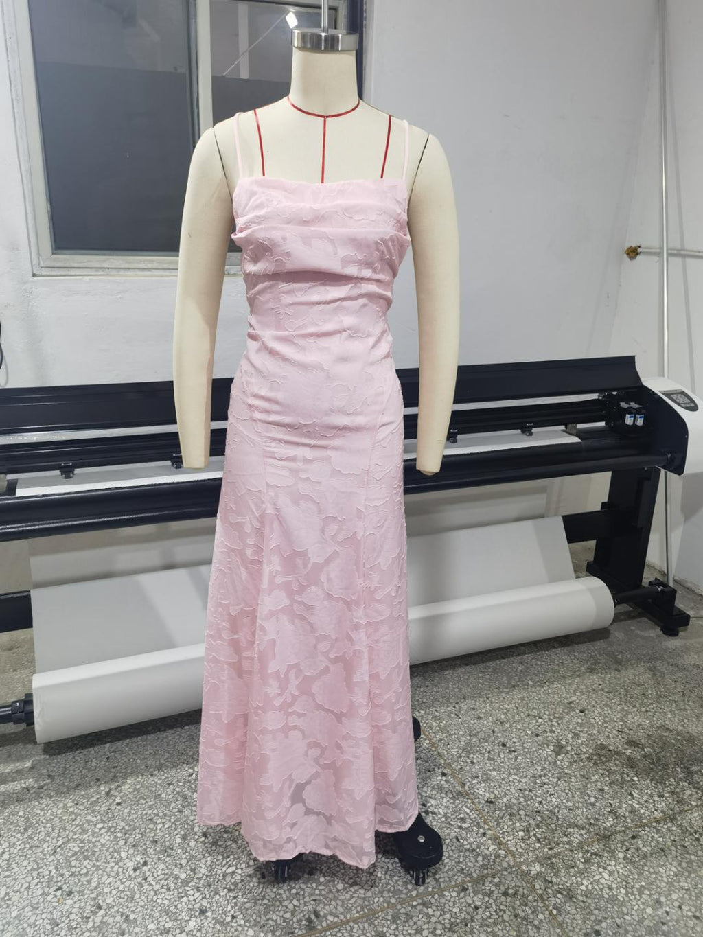 Lace Backless Evening Dress