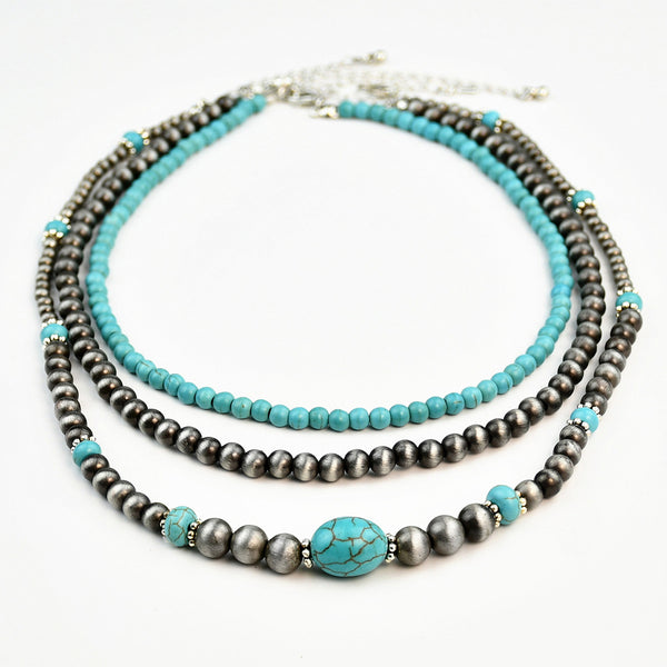 Product detail photo of Turquoise Style Necklace, turquoise style necklace