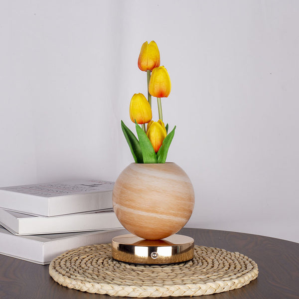Tulip Artificial Flower Table Lamp with USB Charging view 9
