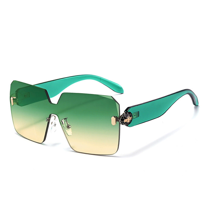 Sunglasses UV400 lens close-up