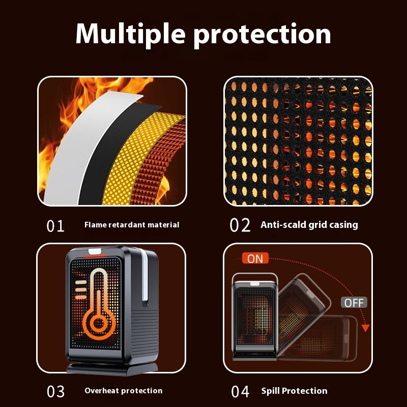 Portable Desktop Warm Air Blower Heater additional product view