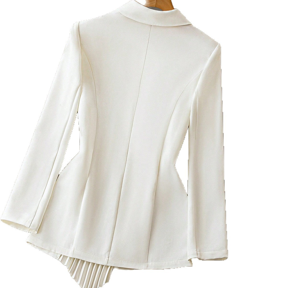 Elegant Irregular All-Match Coat for Women, side product view