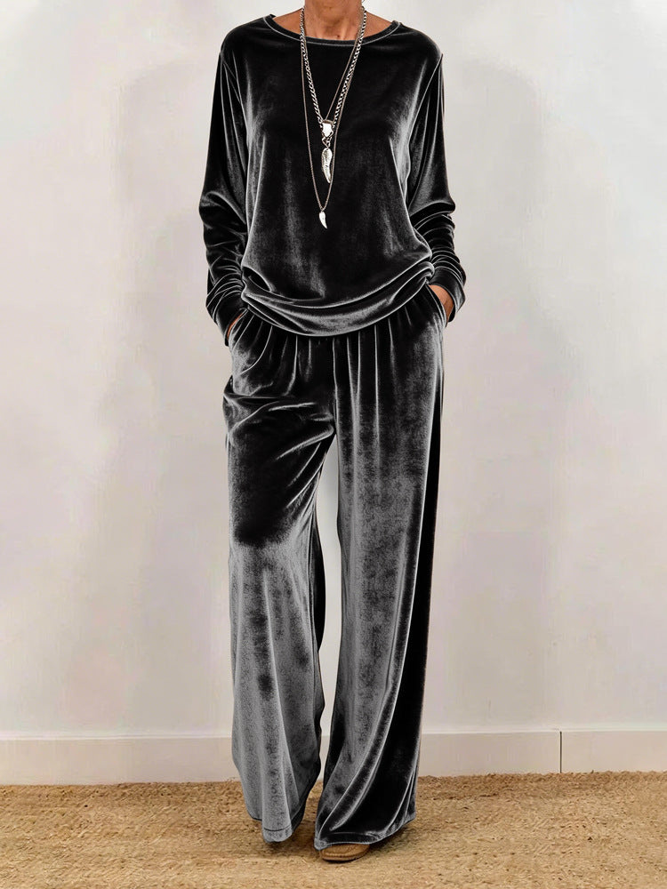 Women's Long-Sleeve Pullover & Pants Set — product image 10