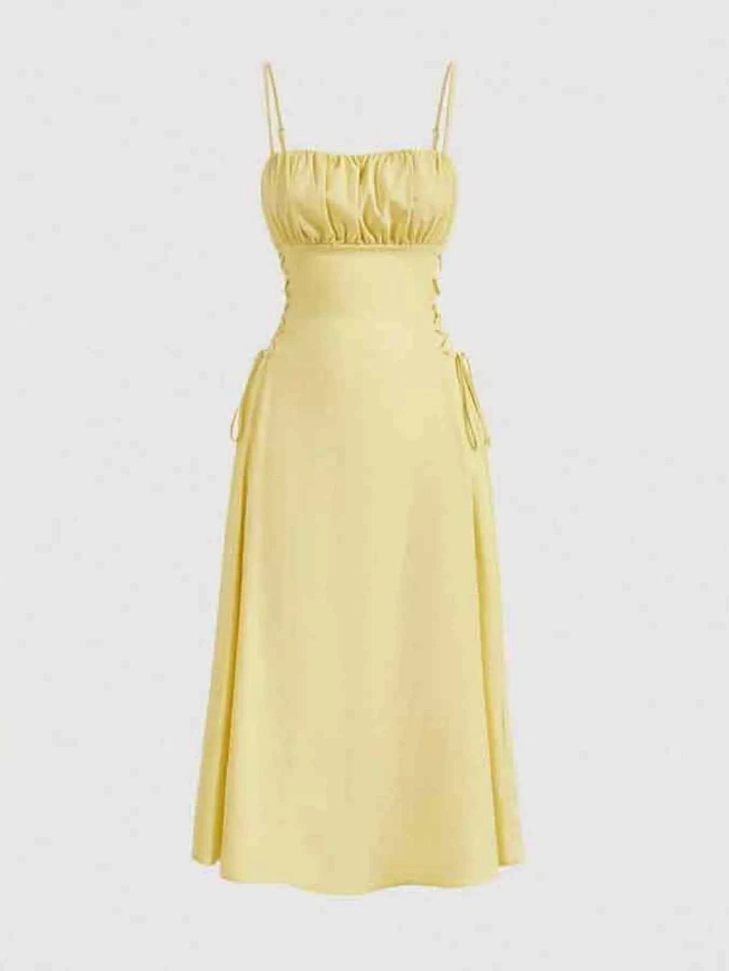 Lace-up cami dress — additional view 6