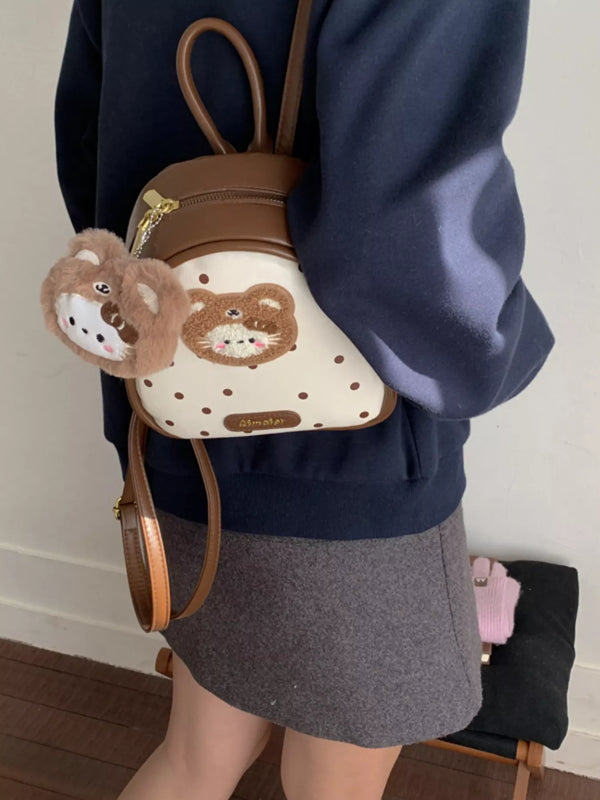 Mini Cartoon Bear Backpack — product image 8