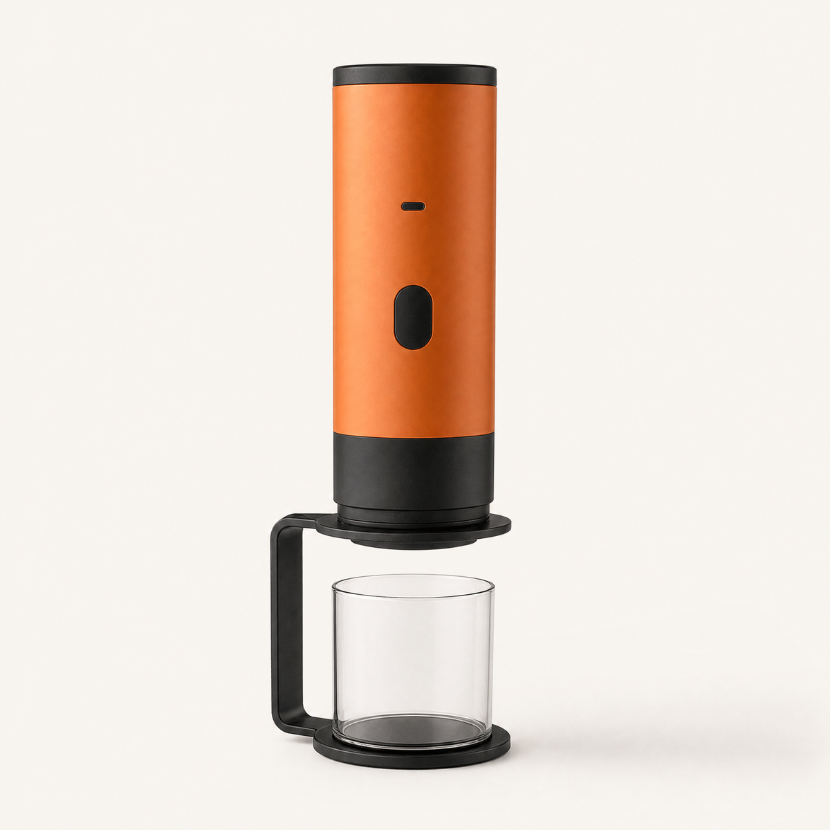 Portable Espresso Maker for On-the-Go Coffee Lovers shown in a clear product image