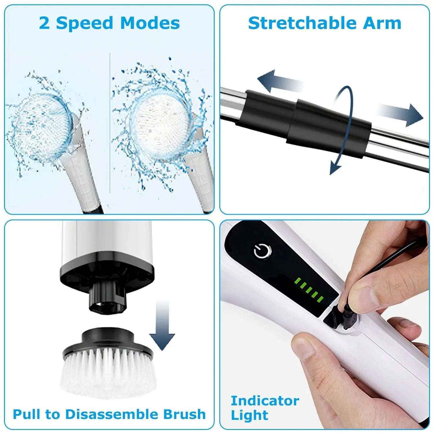 Electric spin scrubber — additional view 2