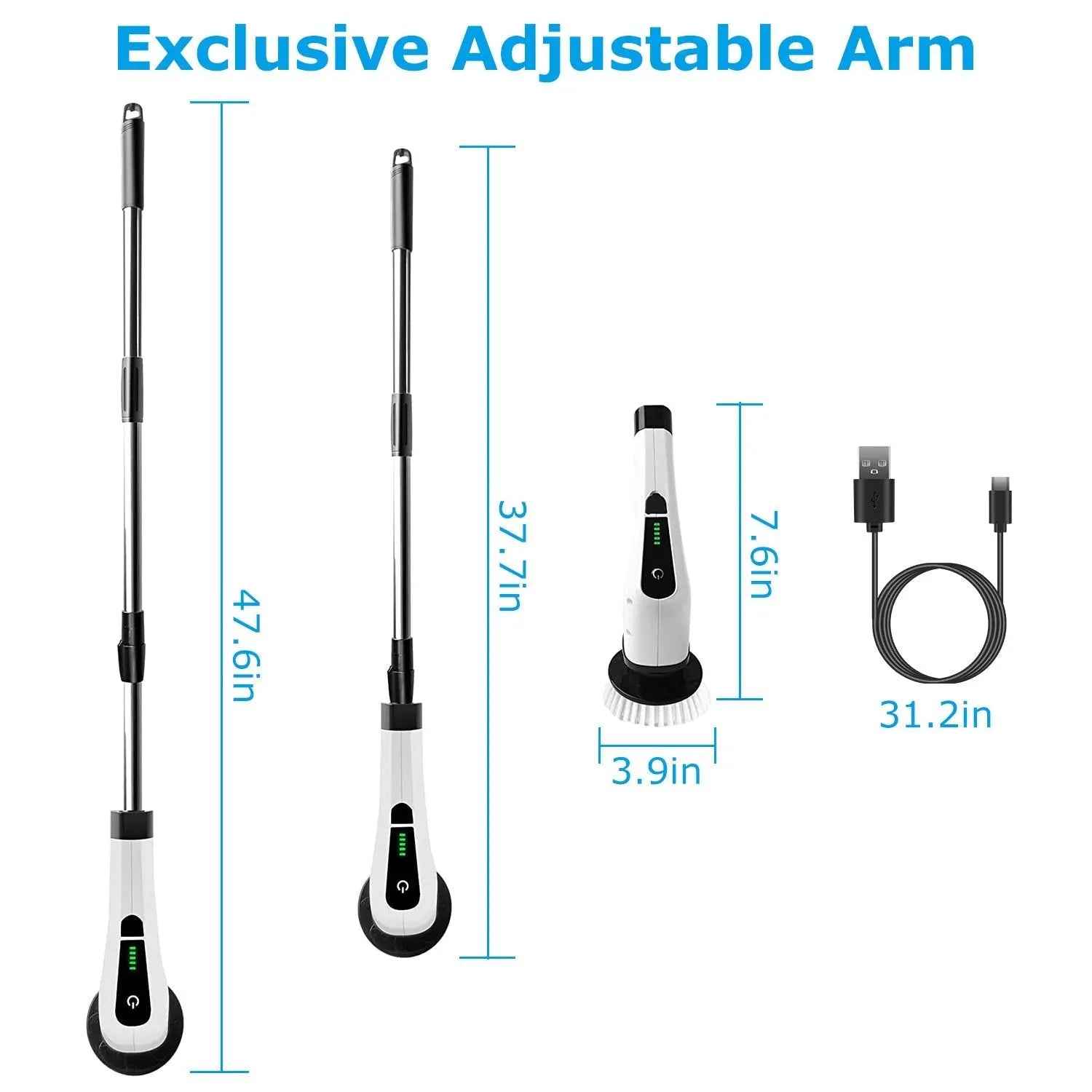 Electric spin scrubber — additional view 6