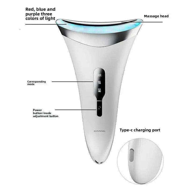 Neck and face care device with warmth — additional view 3