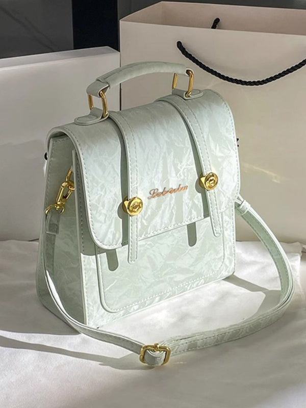 Mini Convertible PU Leather Backpack — product image 5