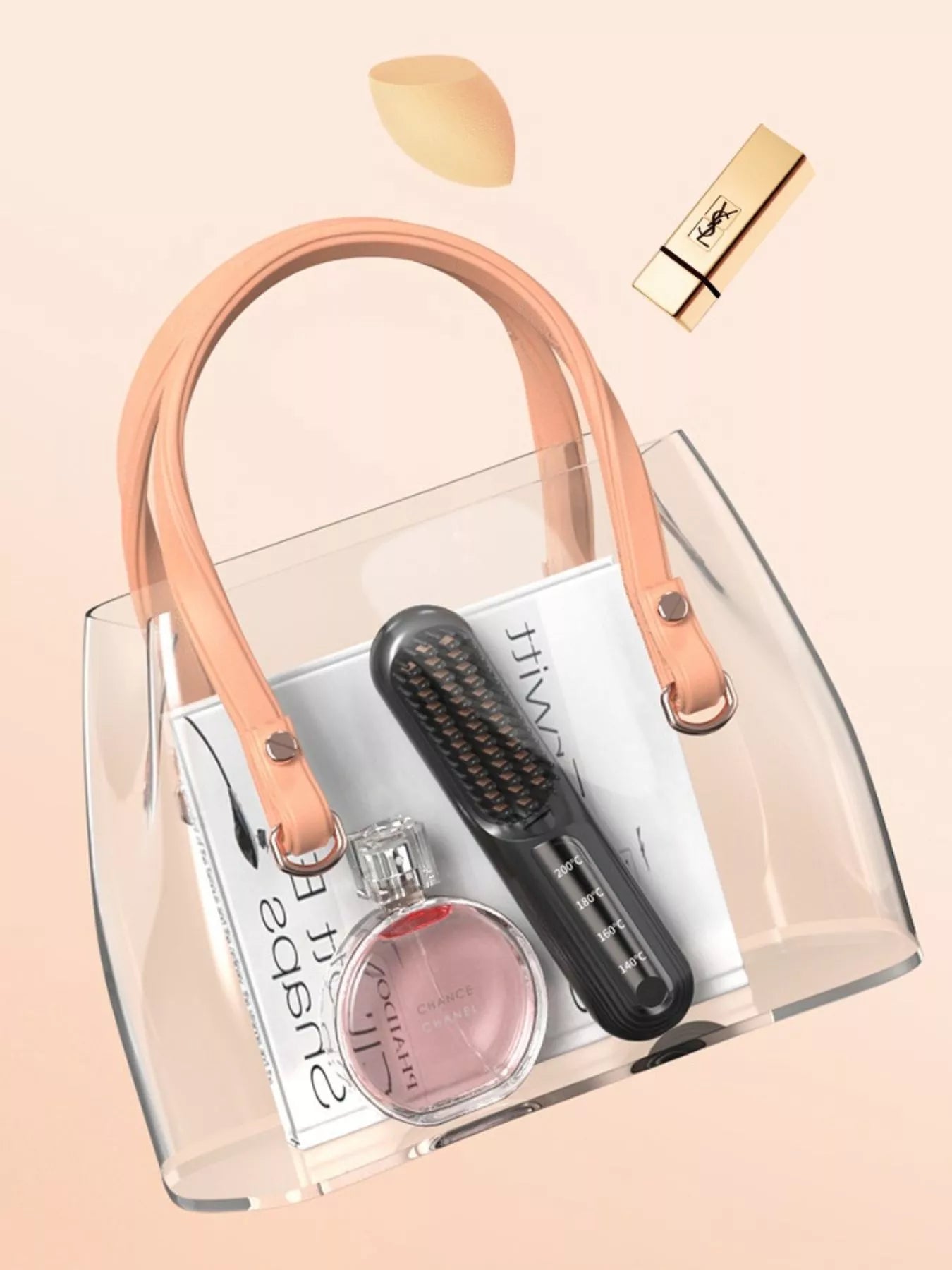 Ceramic heated straightening comb — additional view 5