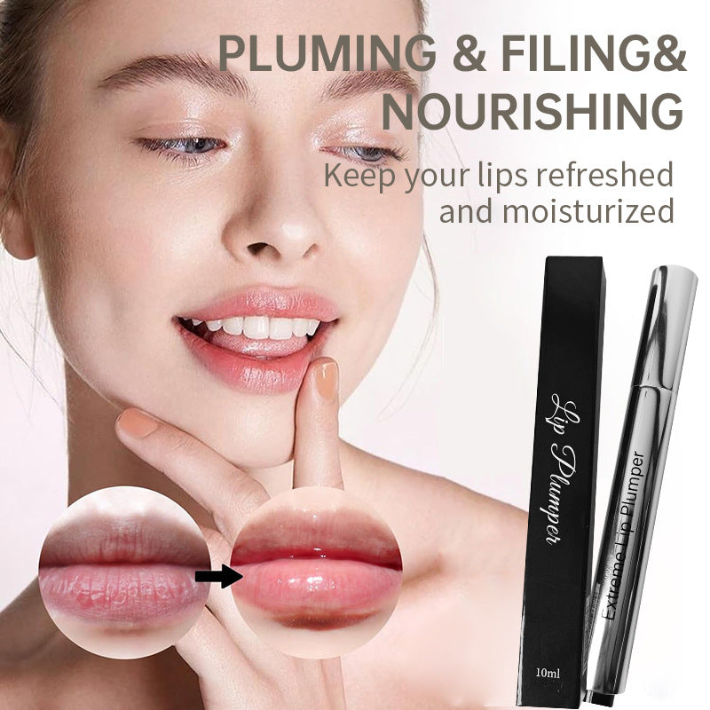 Glossy tinted lip oil 10ml bottle - view 1