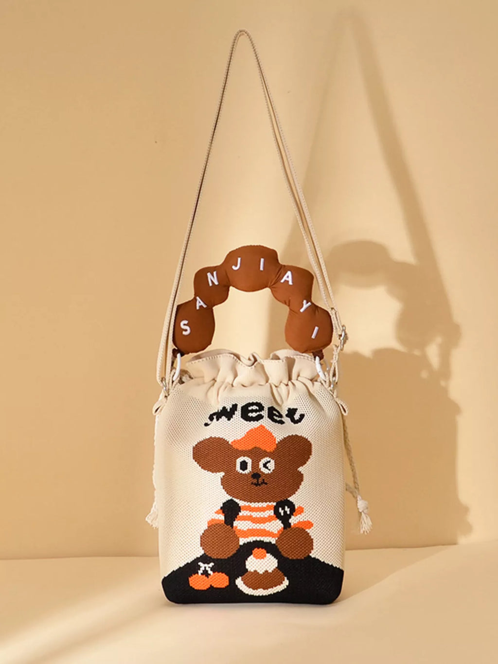 Drawstring bucket bag — additional view 8