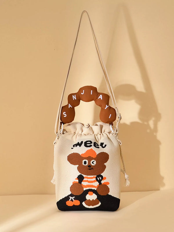 Drawstring bucket bag — additional view 8