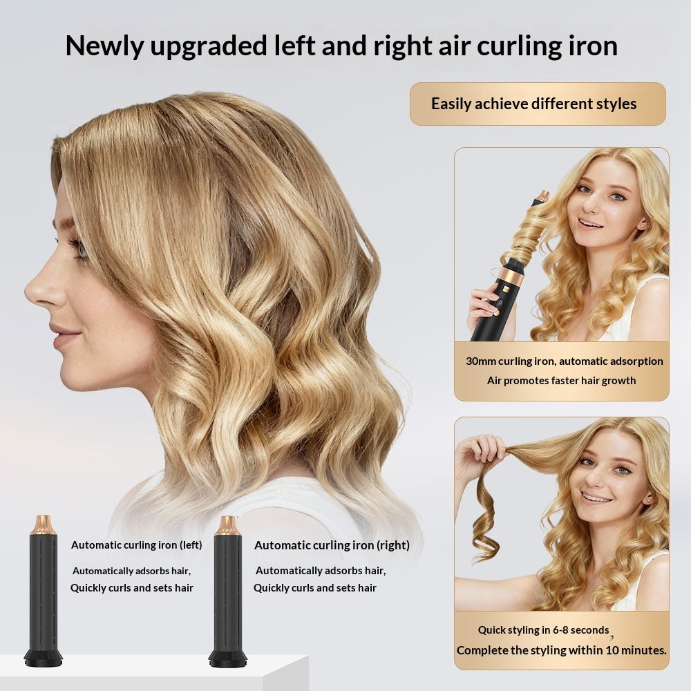 6-in-1 Hot Air Styling Comb for Straightening and Curling, product view 7