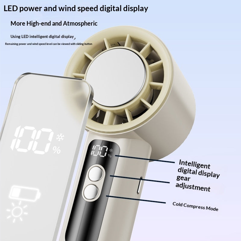 Foldable USB Turbo Fan, side product view