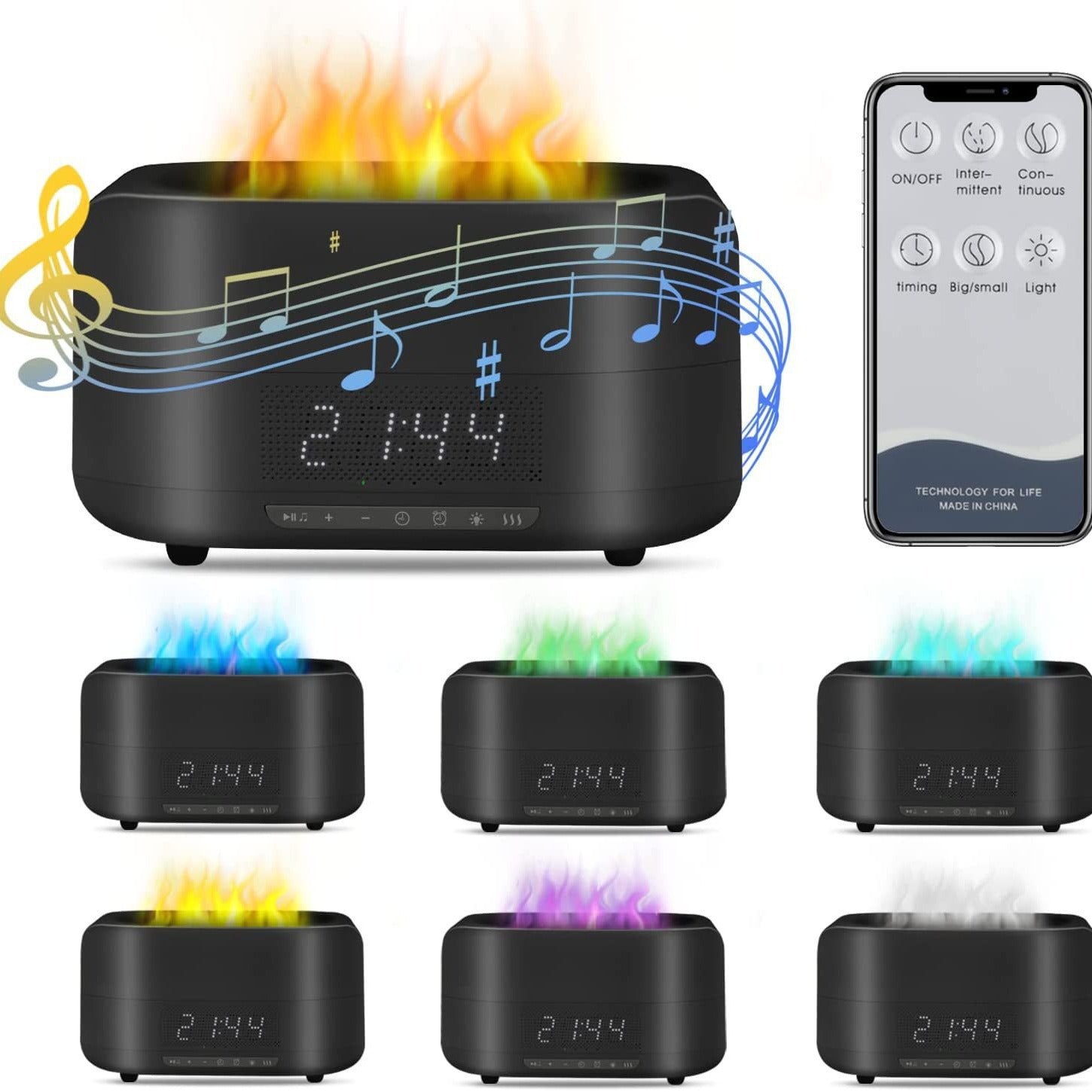 Multifunctional Aromatherapy Humidifier with Bluetooth Speaker Secondary image