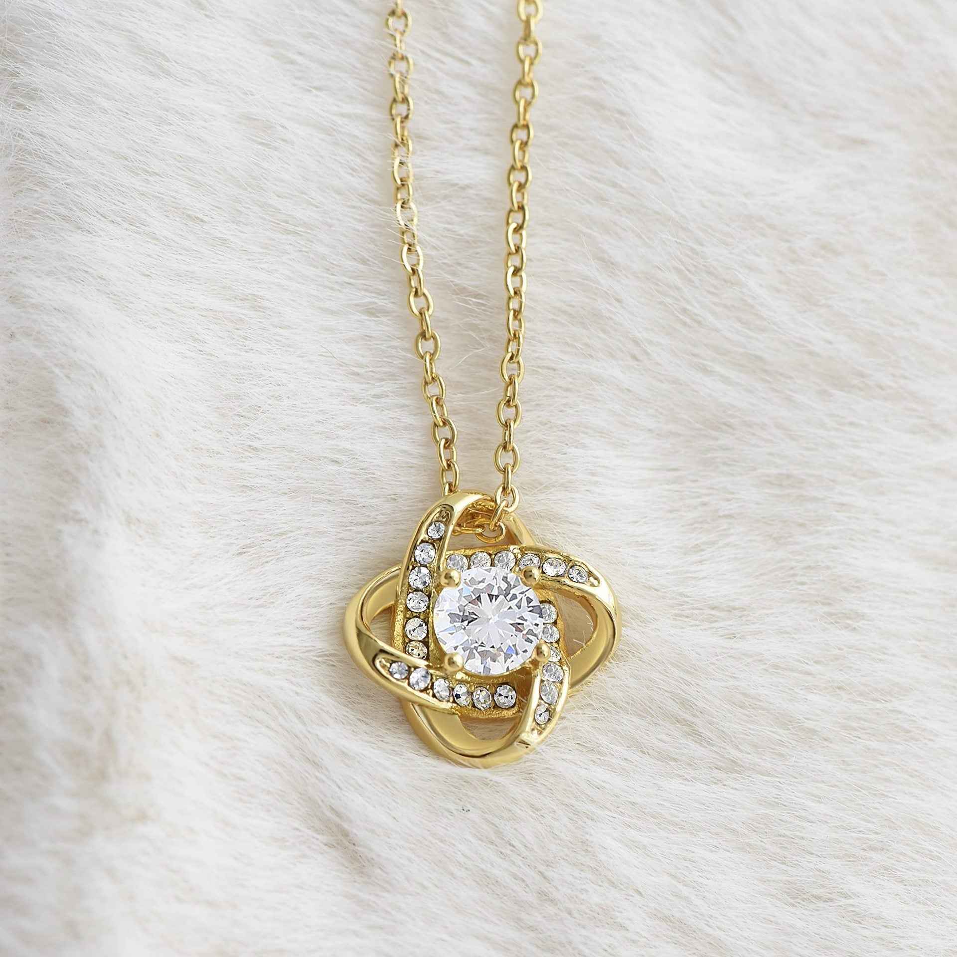 Heart Shape Zirconia Necklace-Necklaces-Splashis-Color:Stainless Steel Clover Gold-Splashis