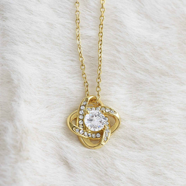 Heart Shape Zirconia Necklace-Necklaces-Splashis-Color:Stainless Steel Clover Gold-Splashis