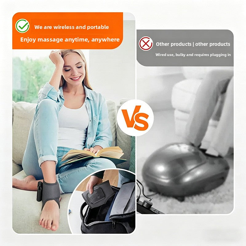 Ankle protector rechargeable battery detail