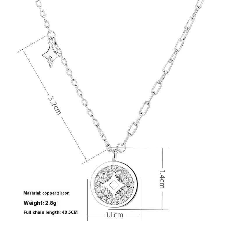Coin pendant necklace — additional view 5