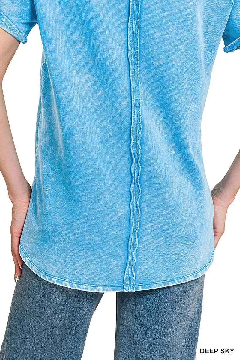 Cozy french terry top — additional view 5