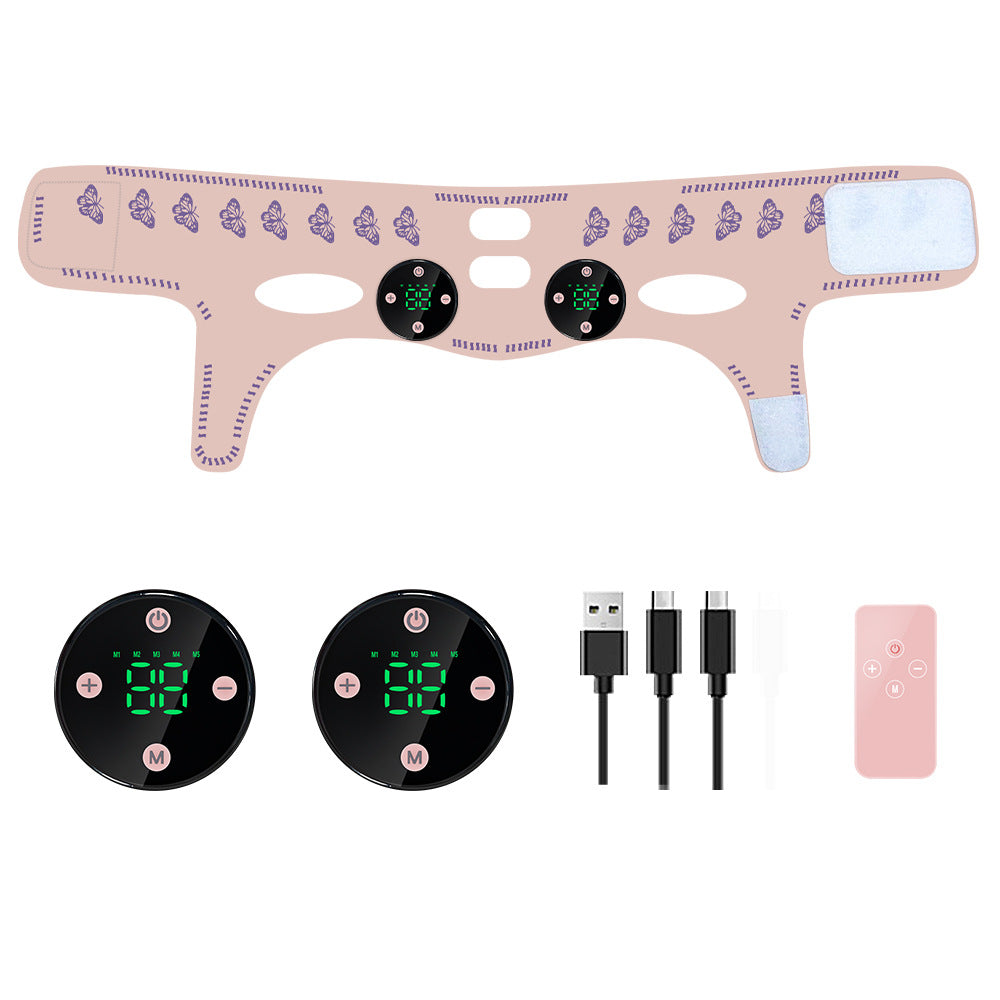 Face massage mask charging cable and port detail