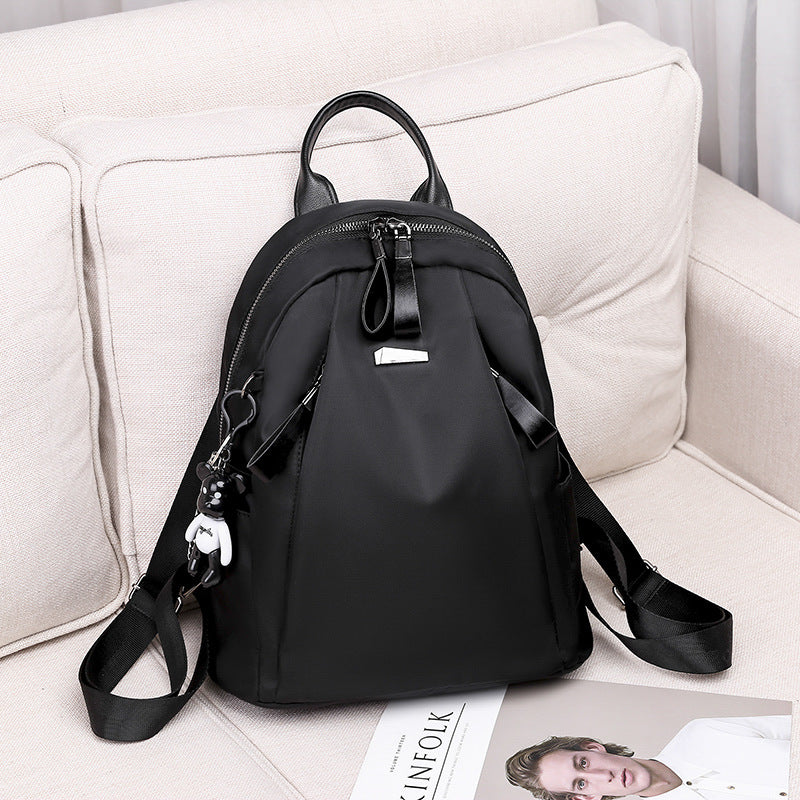 Product detail photo of Solid School Backpack, black, everyday style, solid school backpack