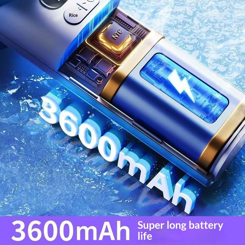 Portable Brushless Hand Fan, front product view