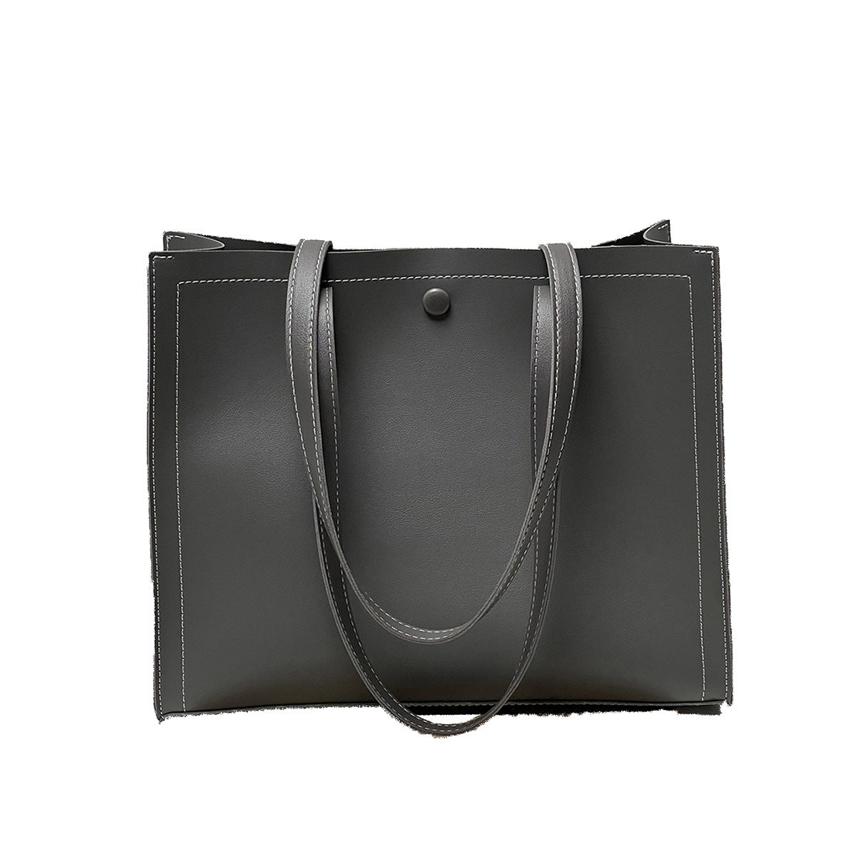 Embossed PU Tote Bag, angled product view