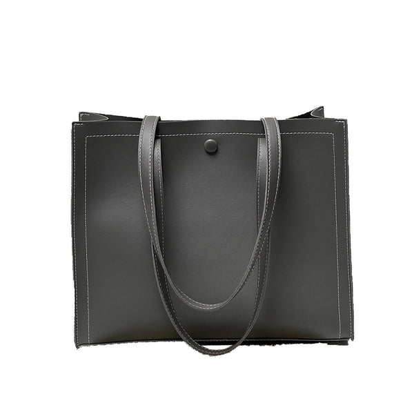 Embossed PU Tote Bag, angled product view